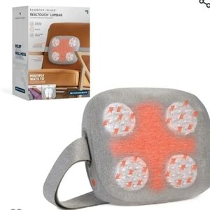 Sharper Image RealTouch Lumbar Acupressure Back Massager Back Support Legs Feets